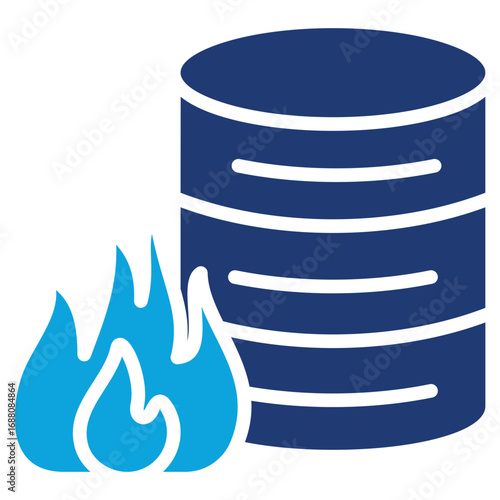 Disaster Recovery Mixed color icon