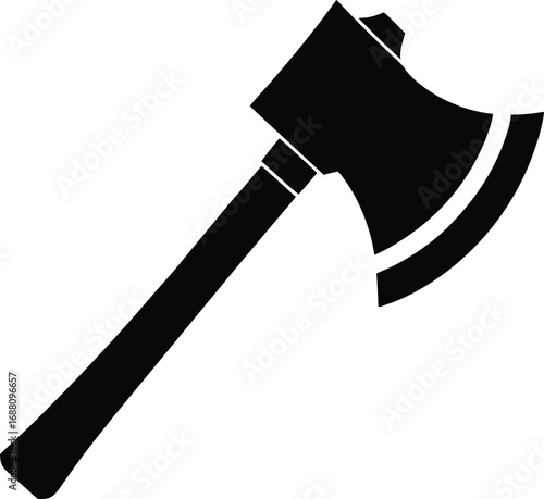 Hatchet Silhouette Vector