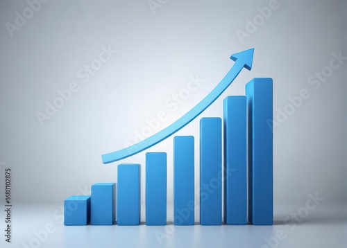 Blue Bar Graph with Steady Growth Free Download Blue Bar Graph with Steady Growth - GFXLoad