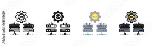 Ci Server Icon Pack In Multiple Styles