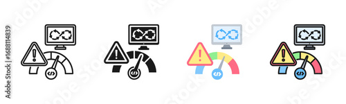 Pipeline Status Icon Pack In Multiple Styles