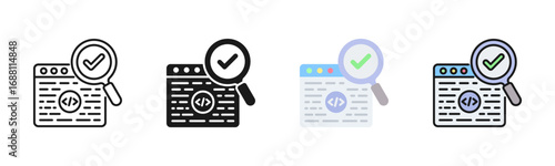 Linting Icon Pack In Multiple Styles