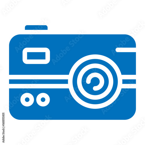 retro camera icon