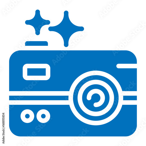 retro camera icon