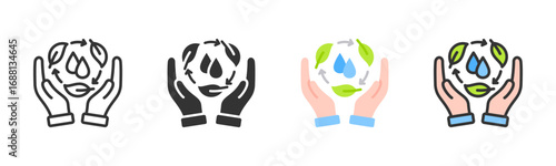 Conservation Icon Pack In Multiple Styles