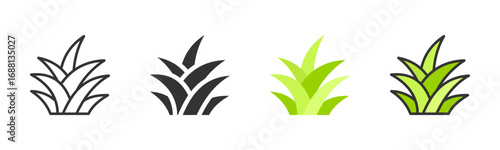 Grass Icon Pack In Multiple Styles