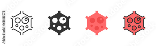 Organism Icon Pack In Multiple Styles