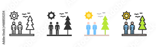 Biome Icon Pack In Multiple Styles