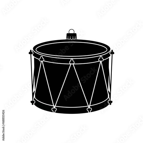 drum with drumsticks