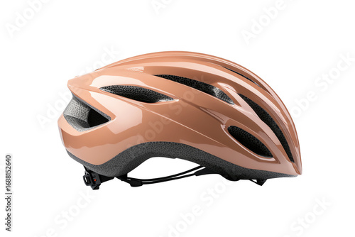 Stylish cycling helmet in a sleek design, perfect for safety and performance on the road.