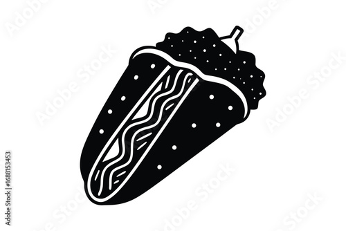 doner kebab vector art