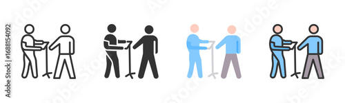 Rehabilitation Icon Pack In Multiple Styles