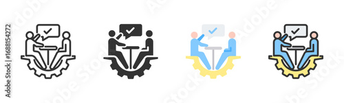 Communication Skills Icon Pack In Multiple Styles