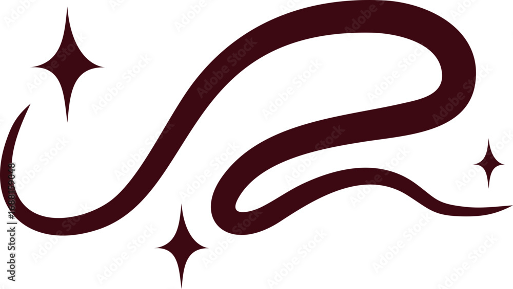 Obraz premium Sparkle Y2K Starbust Cosmic