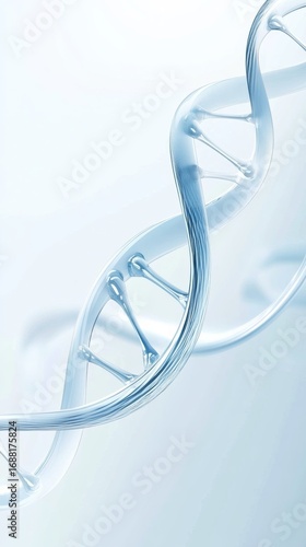 Illustration of DNA Bioscience and Healthcare Concepts