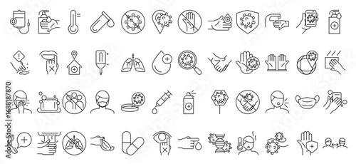 Set of medical vector illustration