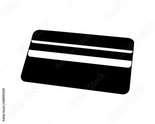 Illustration of a credit card, a modern symbol of financial transactions