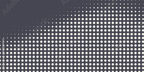 Triangular Halftone Texture Retrowave Vector Geometric Technology Abstract Background.