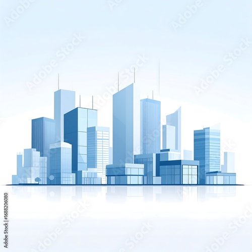 City skyline illustration