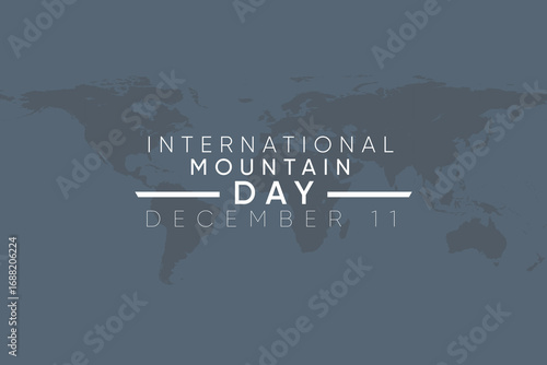 International Mountain Day Commemoration