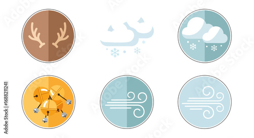 Collection of Vector-Based Weather Icons for Digital Designs, Web Pages, and Mobile Apps
