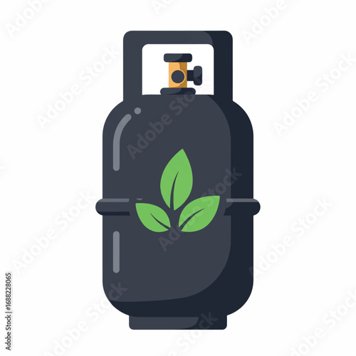 Renewable bio fuel in a portable gas cylinder canister for eco-friendly camping and a clean energy source