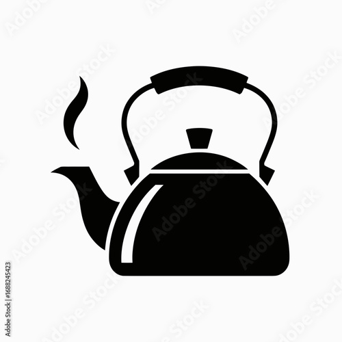 teapot isolated on white
