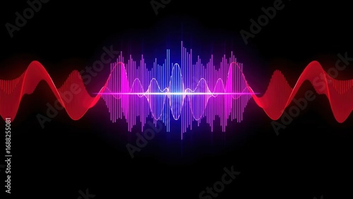 sound wave background