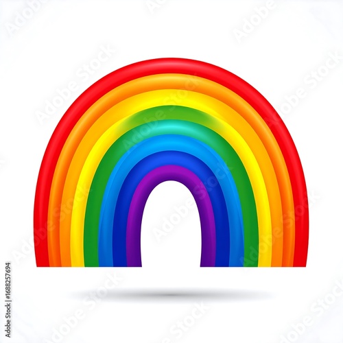 Colorful rainbow graphic