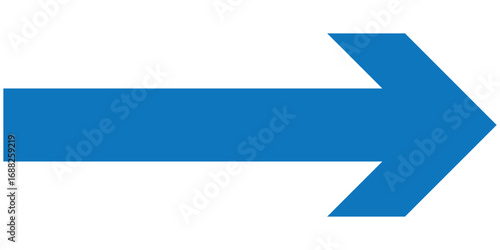 Obraz na plátně black large forward or left pointing solid long arrow icon sketched as vector symbol