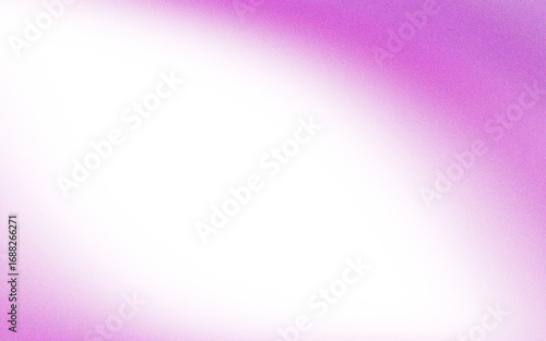 Abstract dark shape with vibrant pink background
