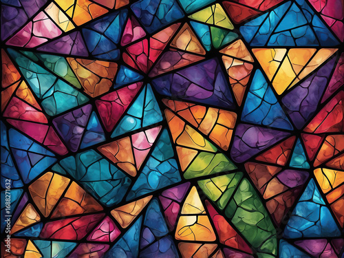 stained glass window