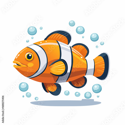 Clownfish Vector Illustration