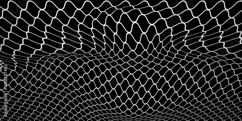 Mesh texture for fishing nets. Seamless pattern for sportswear or soccer goal, volleyball net, basketball hoop, hockey, athletics. vektor
