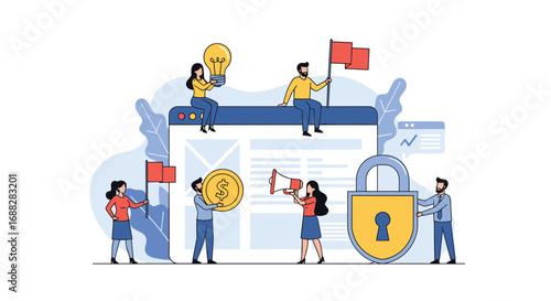Collaborative business growth strategies for enhanced security and financial success in digital environments