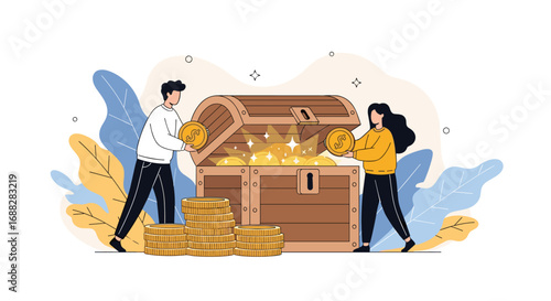 Discover the thrill of finding hidden treasure and amassing wealth through diligent searching and strategic planning for financial success