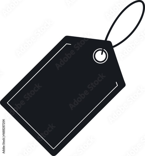 Price tag or label. blank tags label icons for pricing, sale, gift, product packaging, shipping, and retail design elements