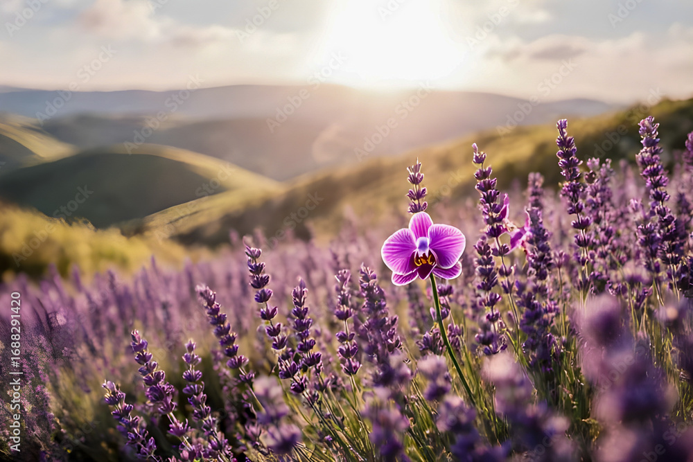 Obraz premium field of lavender