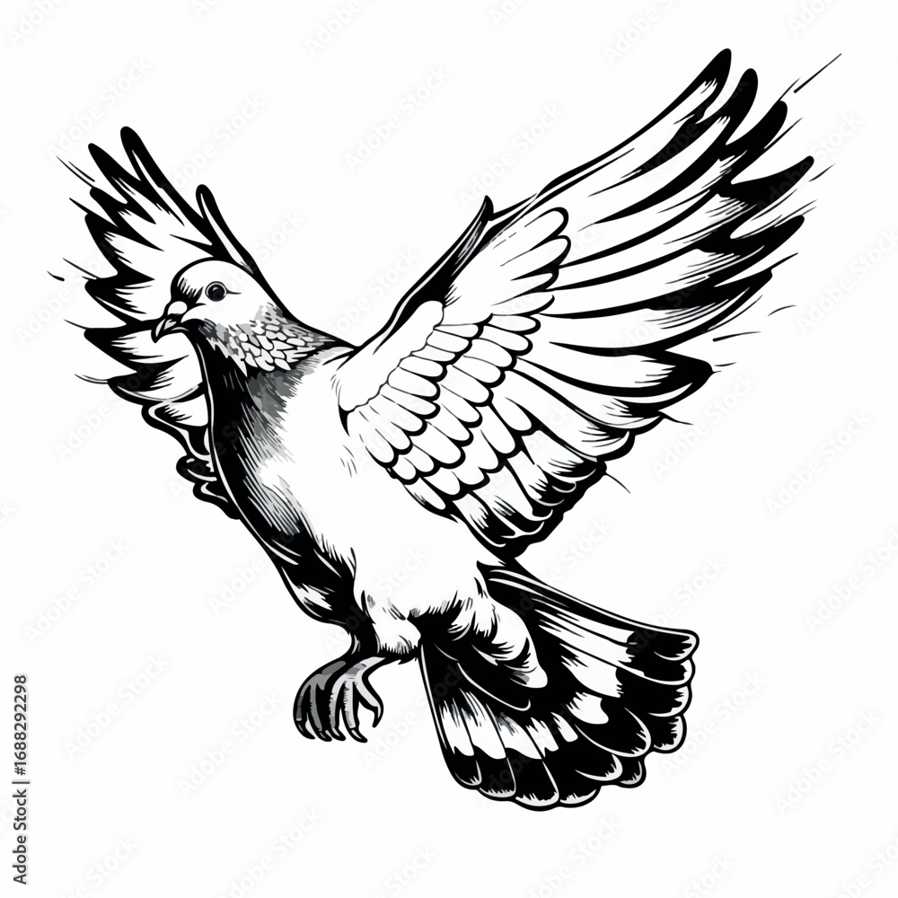 Fototapeta premium bird, animal, nature, silhouette, white, vector, pigeon, illustration, isolated, quail, wildlife, beak, black, feather, drawing, wing, birds, dove, wild, chicken, pheasant, branch, crow, art, sketch