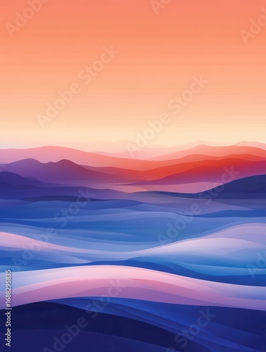 clear pixel picture of Gradient minimalist horizontal banner