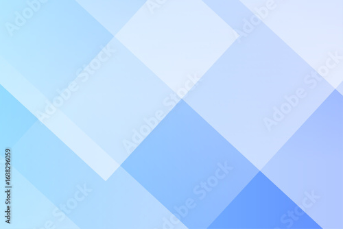 青　長方形　幾何学的　背景素材	
