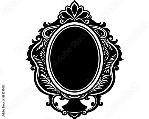 mirror black victor