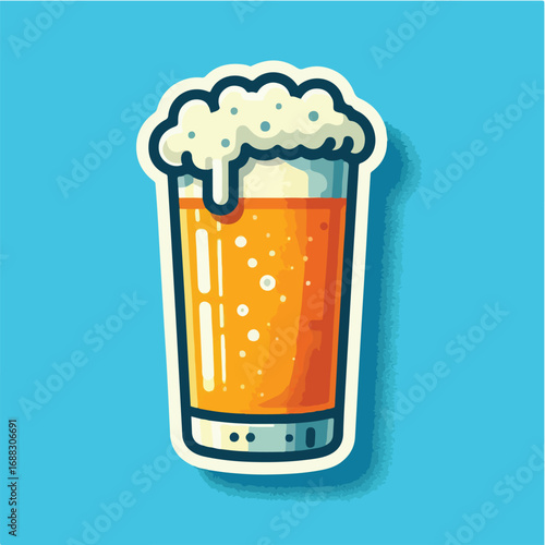 beer sticker icon