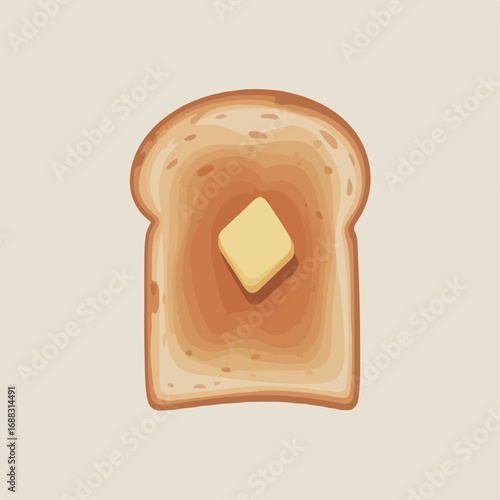 food, vector, toast, illustration, cartoon, bread, isolated, snack, breakfast, nutrition, bakery, sandwich, butter, icon, tasty, slice, white, meal, eat, fresh, healthy, wheat, cute, background, 