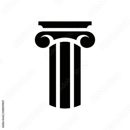 Classic column graphic design element