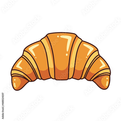 croissant vector illustration