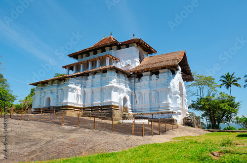 Lankatilaka Vihara is a 14th-century Buddhist temple situated in Kandy, Sri Lanka
