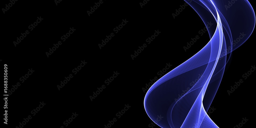 custom made wallpaper toronto digitalColor light blue abstract transparent gradient waves design