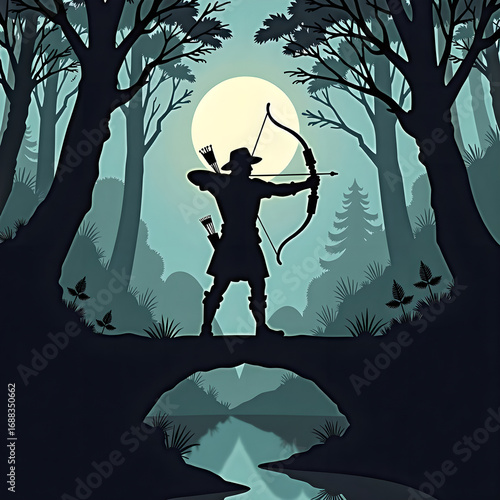 Robin Hood silhouette