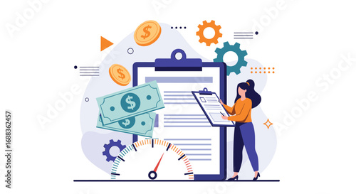 Financial planning and budgeting process for business growth and success